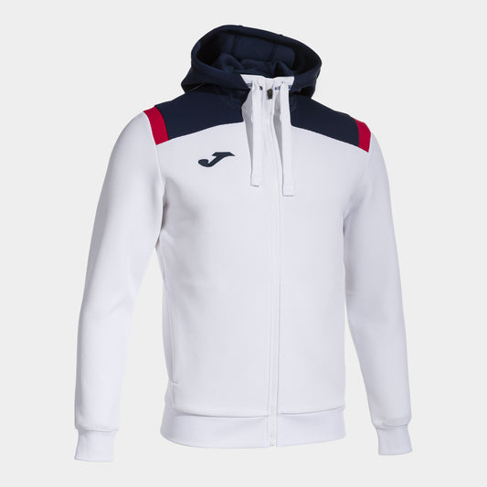 Casaco com capuz homem Toledo branco azul marinho