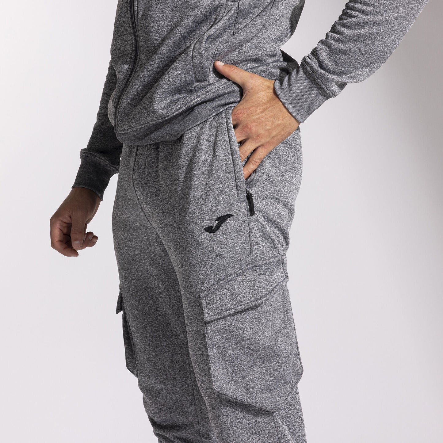 Calça comprida homem Campus street cizento melange