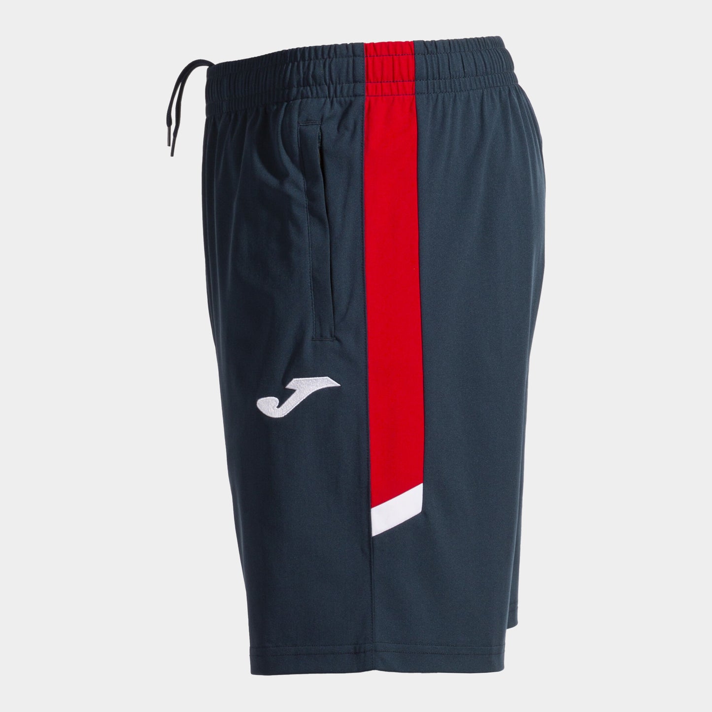 Bermuda calção homem Montreal II azul marinho vermelho