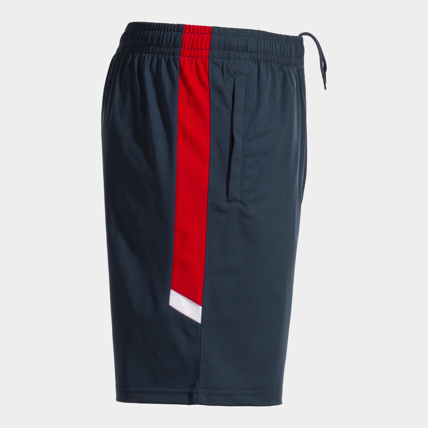 Bermuda calção homem Montreal II azul marinho vermelho