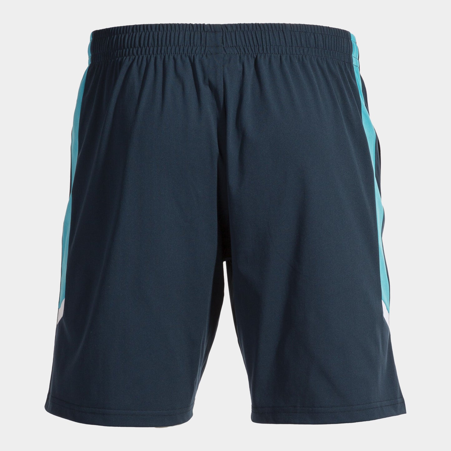 Bermuda calção homem Montreal II azul marinho azul-turquesa fluorescente