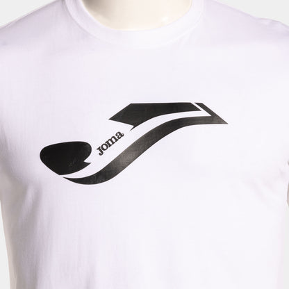 T-shirt manga curta homem Combi street branco