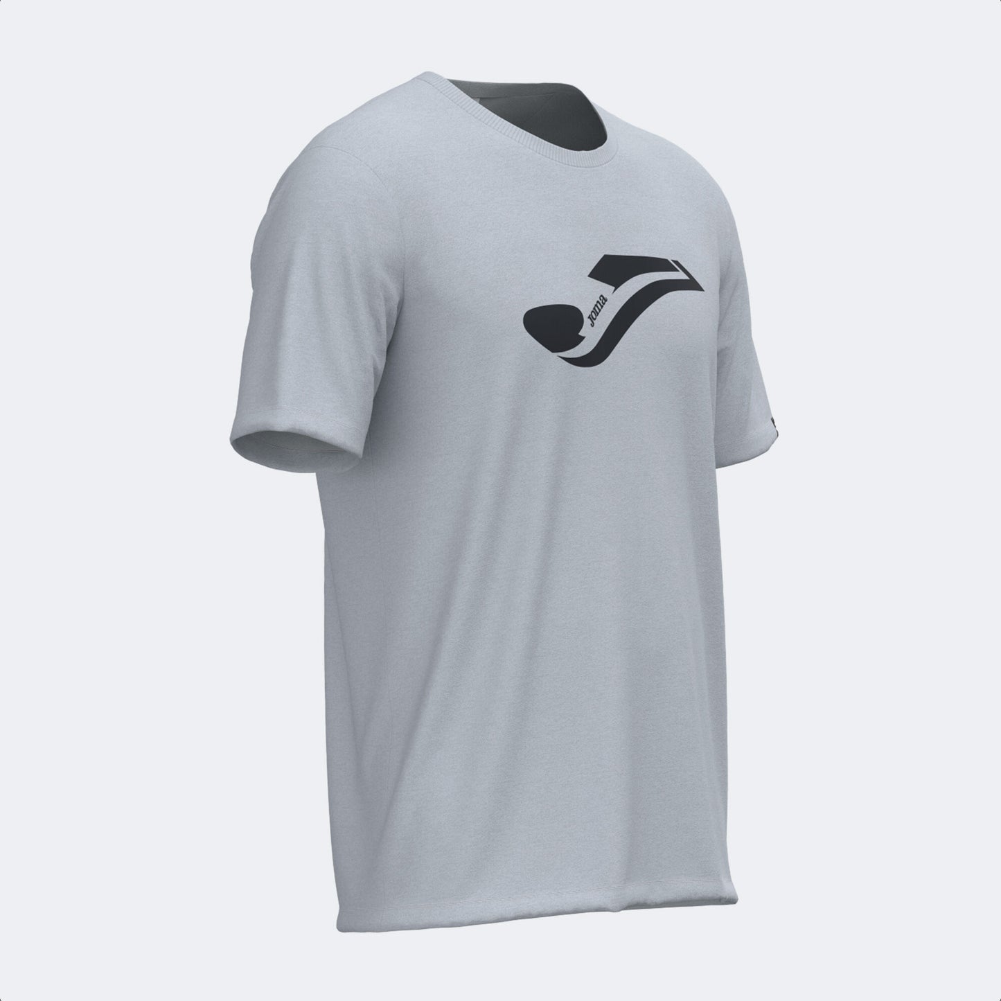 T-shirt manga curta homem Combi street cinzento claro