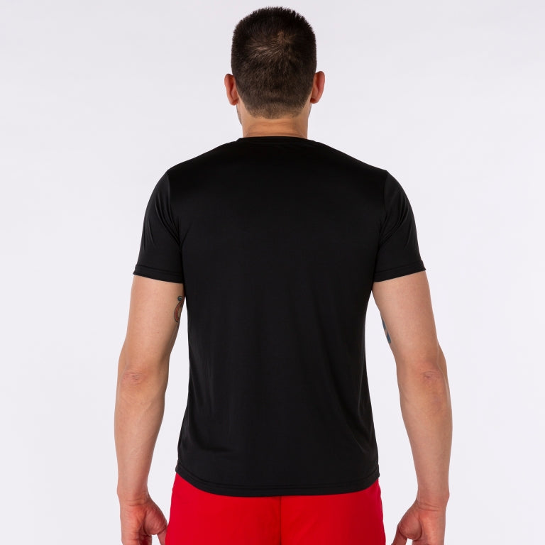 T-SHIRT MANGA CURTA RECORD II NEGRO