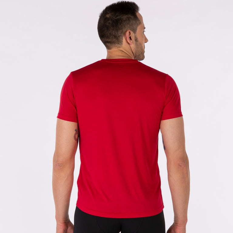 T-SHIRT MANGA CURTA RECORD II VERMELHO