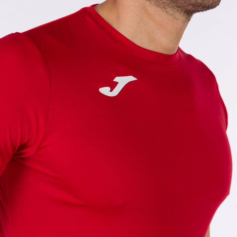 T-SHIRT MANGA CURTA RECORD II VERMELHO
