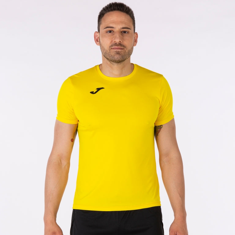 T-SHIRT MANGA CURTA RECORD II AMARELO