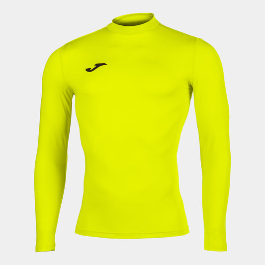 T-shirt manga comprida unissexo Brama Academy Amarelo Floresceste