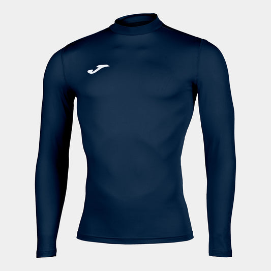 T-shirt manga comprida unissexo Brama Academy Azul Marinho