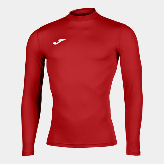 T-shirt manga comprida unissexo Brama Academy Vermelho