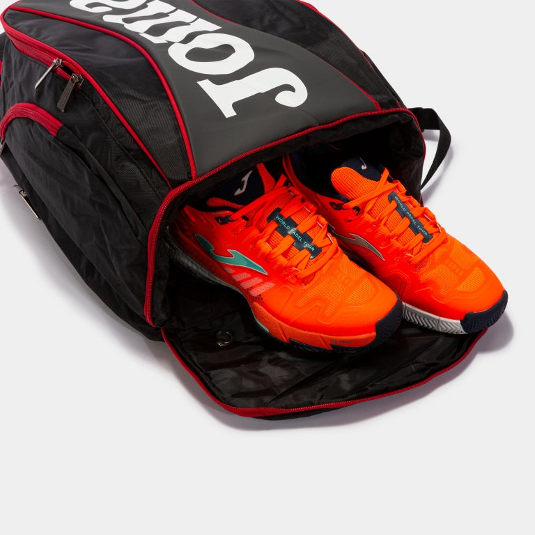 Mochila Open preto vermelho