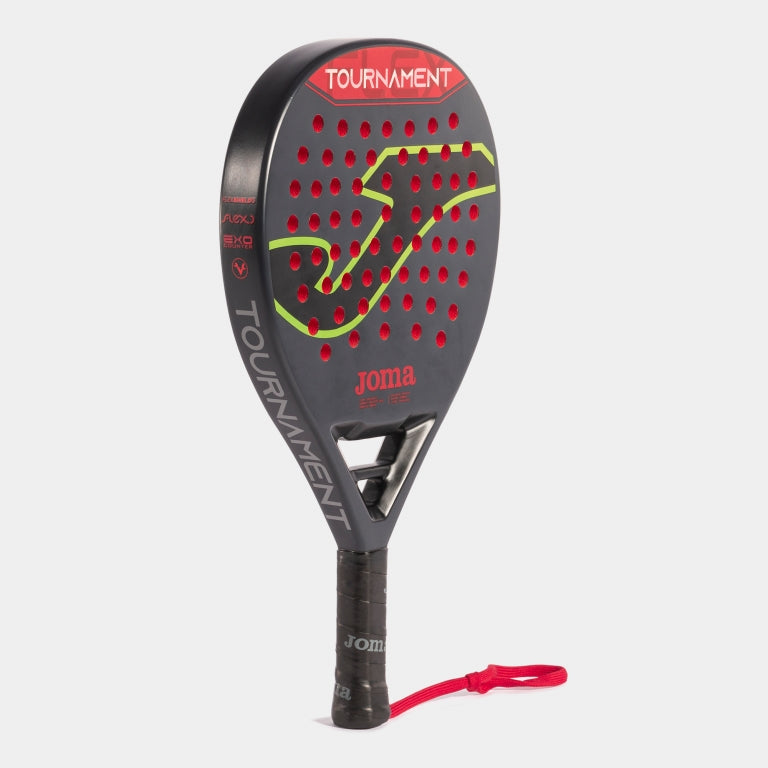 Raquete de padel Tournament preto vermelho