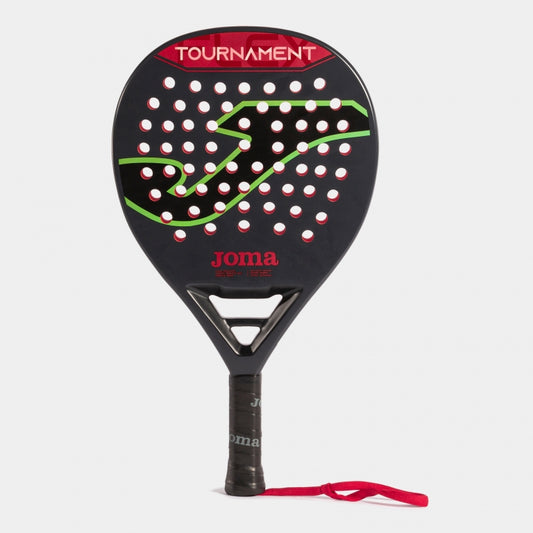 Raquete de padel Tournament preto vermelho