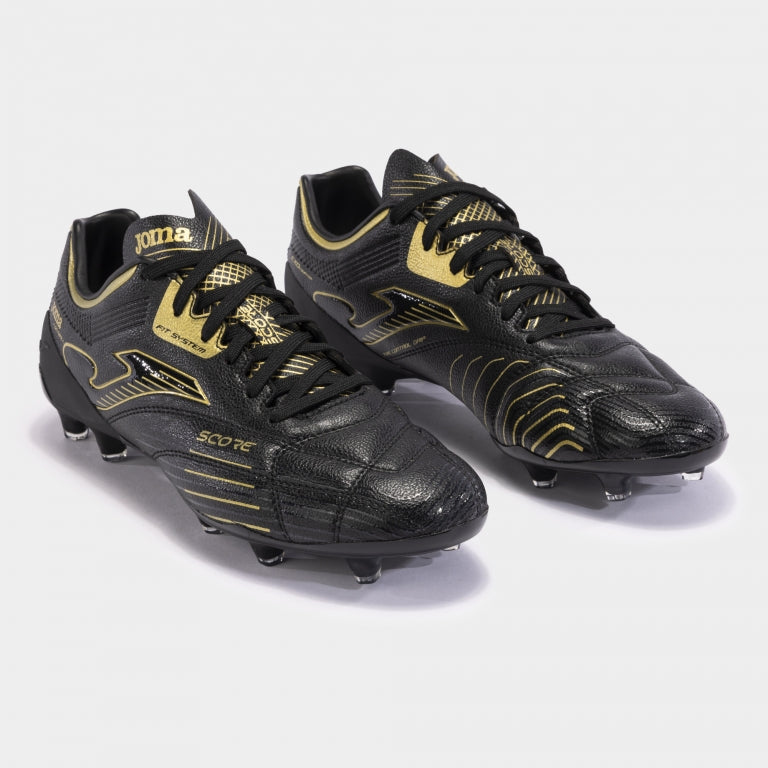Chuteiras Score 24 terreno forme FG preto