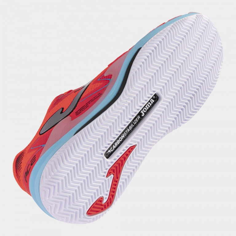 Sapatilhas Ace Lady 24 argila mulher coral azul-turquesa