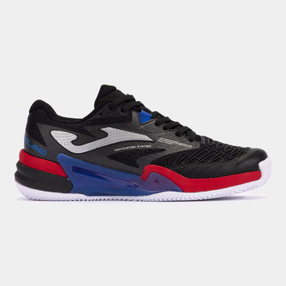 Sapatilhas T.Roland 24 argila homem preto vermelho