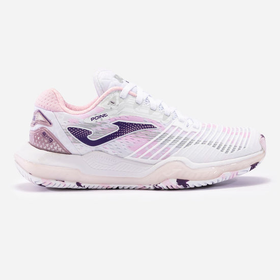 Sapatilhas Point Lady 24 argila mulher branco rosa