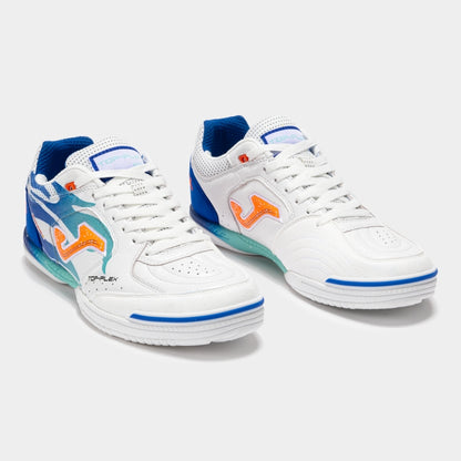 Sapatilhas futsal Top Flex 2502 indoor branco royal