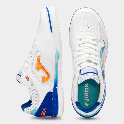 Sapatilhas futsal Top Flex 2502 indoor branco royal