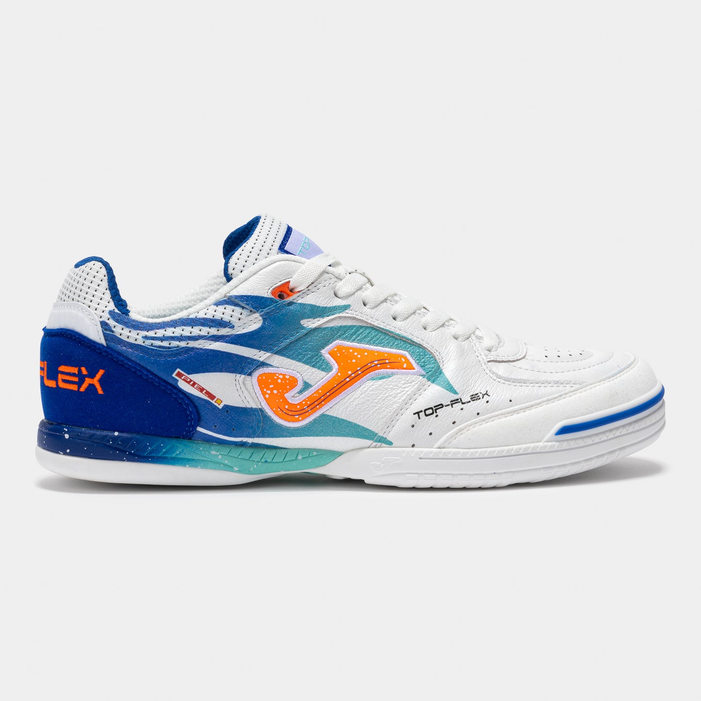 Sapatilhas futsal Top Flex 2502 indoor branco royal