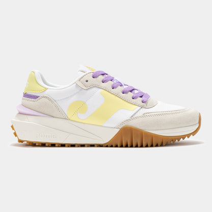 SAPATILHAS C.501 LADY 2516 BLANCO AMARILLO