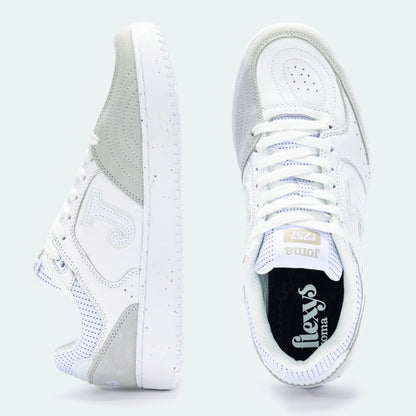 Sapatilhas casual Flexys 24  unissexo branco