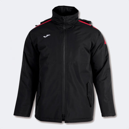 ANORAK TRIVOR NEGRO ROJO