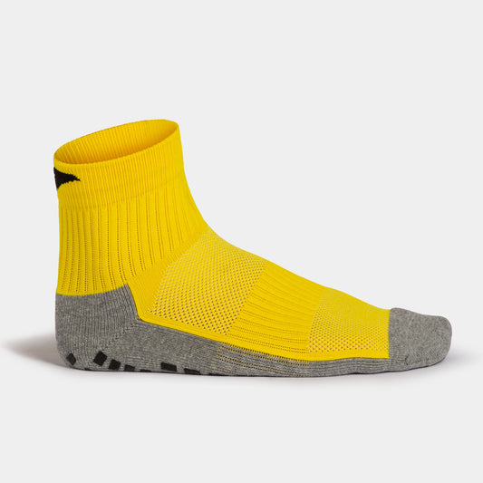 Peúgas curtas unissexo Anti-Slip amarelo