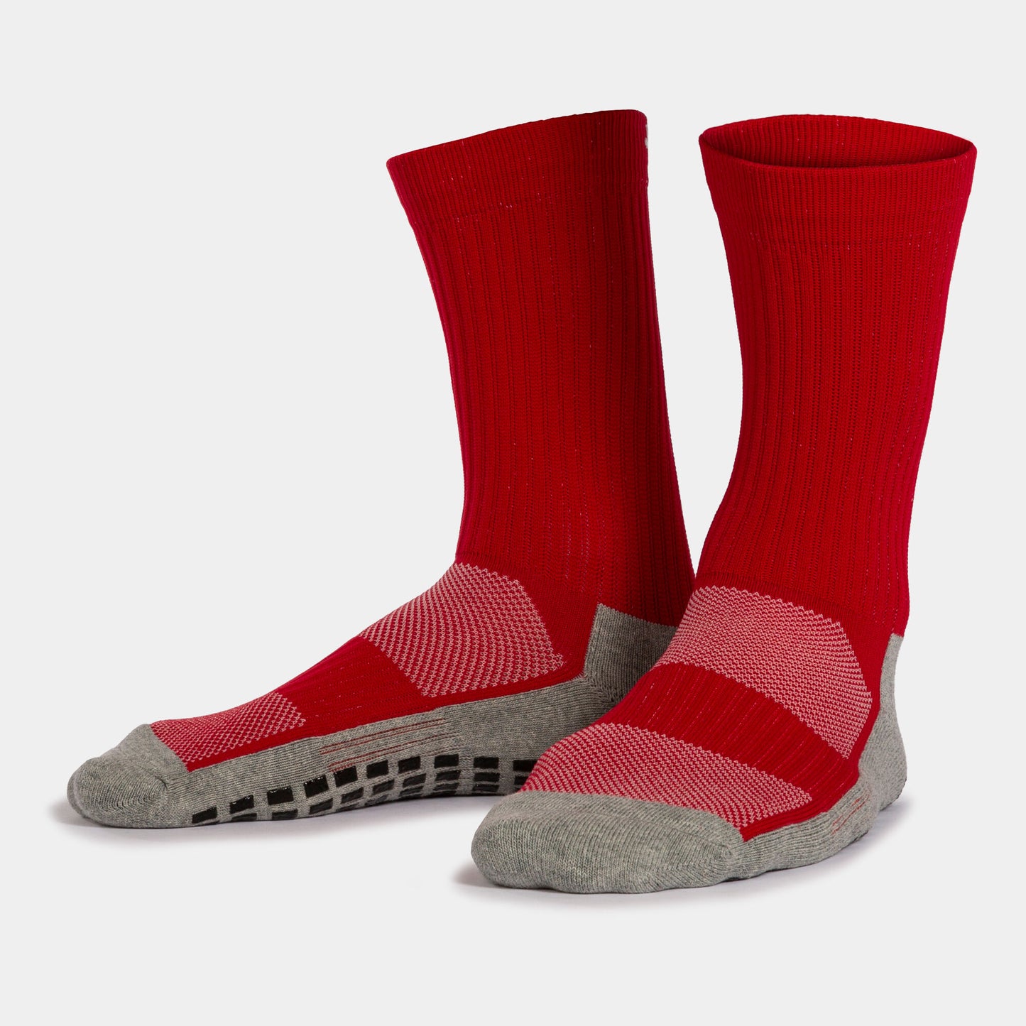 Peúgas unissexo Anti-Slip vermelho