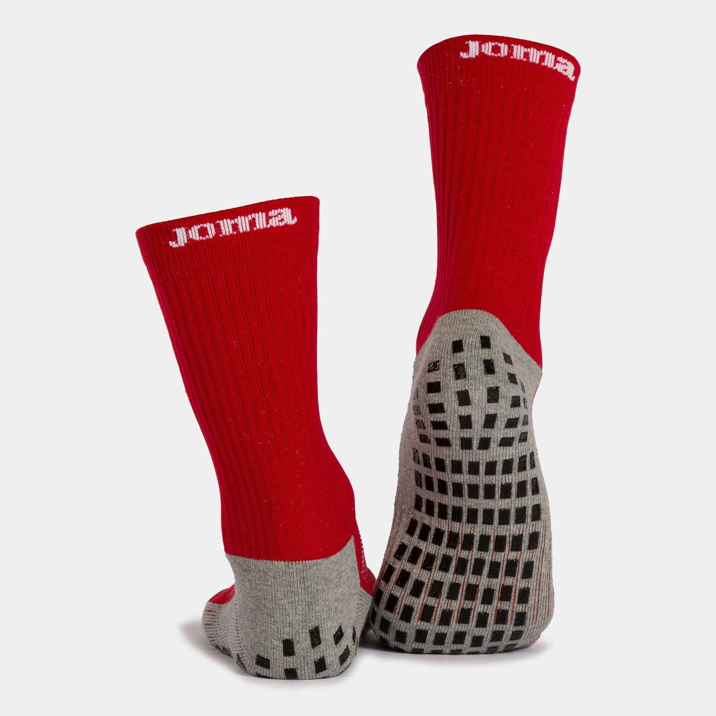 Peúgas unissexo Anti-Slip vermelho