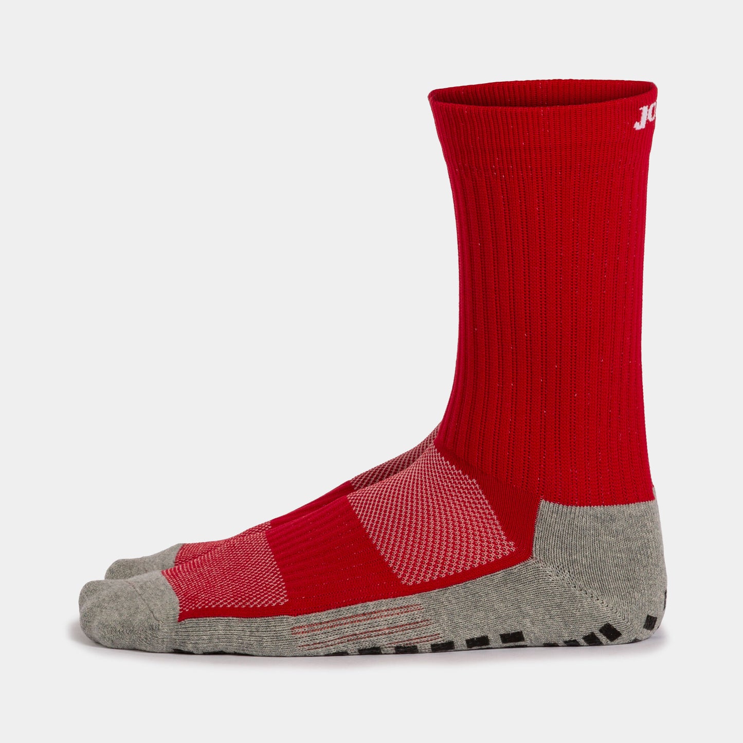 Peúgas unissexo Anti-Slip vermelho