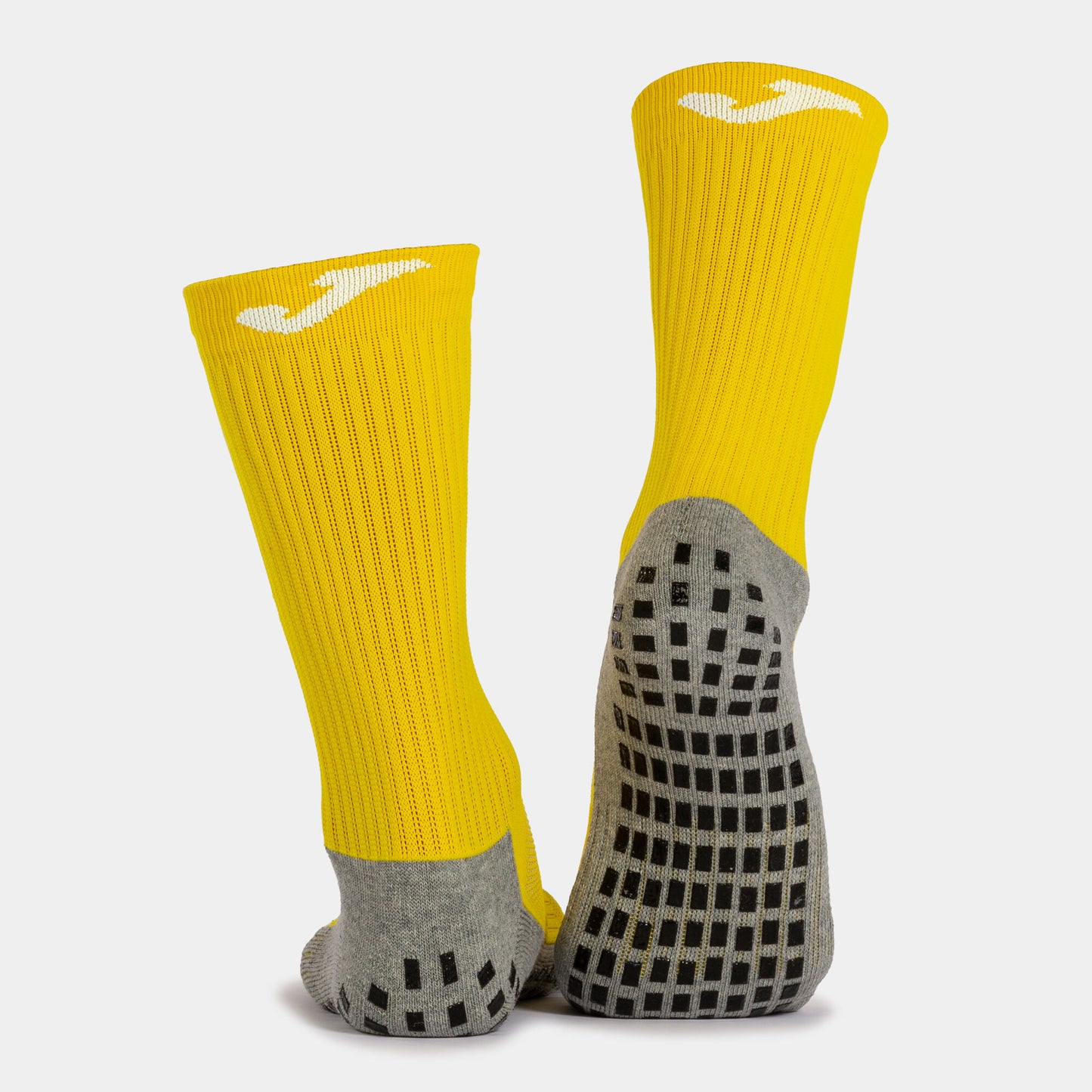 Peúgas unissexo Anti-Slip amarelo