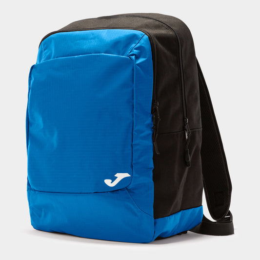 Mochila Team preto azul-turquesa fluorescente
