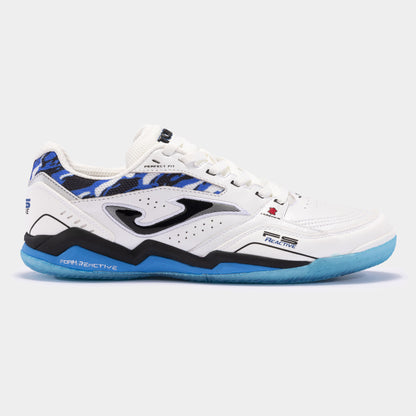 Sapatilhas futsal Fs Reactive 24 indoor branco azul royal