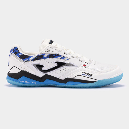 Sapatilhas futsal Fs Reactive 24 indoor branco azul royal