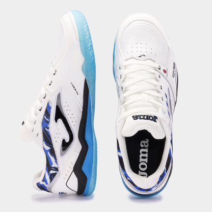 Sapatilhas futsal Fs Reactive 24 indoor branco azul royal