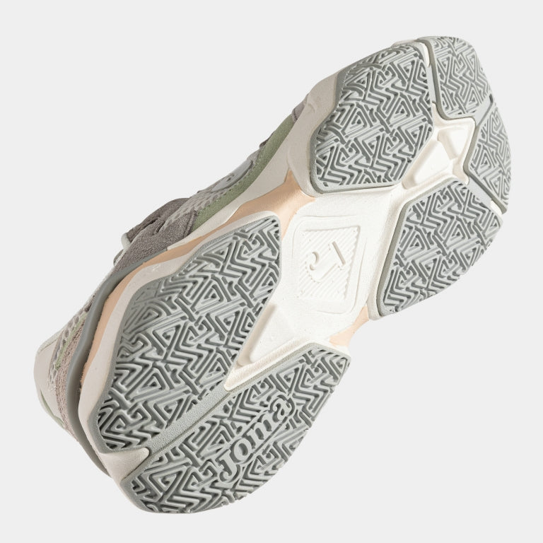 SAPATILHAS CASUAL C1400 LADY 25 MULHER BEGE VERDE