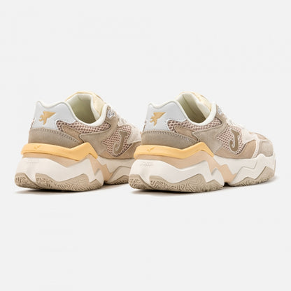 SAPATILHAS CASUAL C1400 LADY 25 MULHER BEGE ROSA