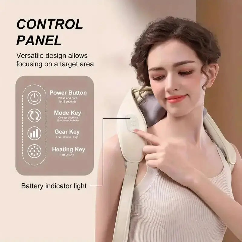 Massageador de pescoço