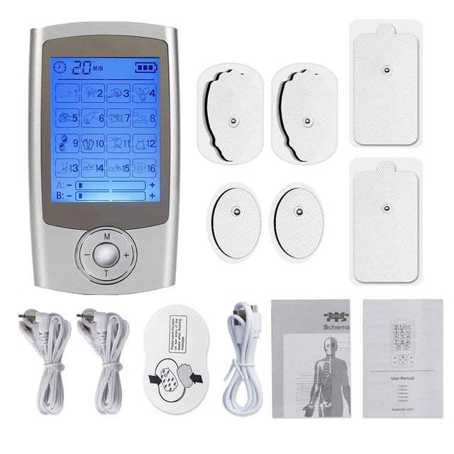 Massageador de Terapia Digital EMS Elétrico