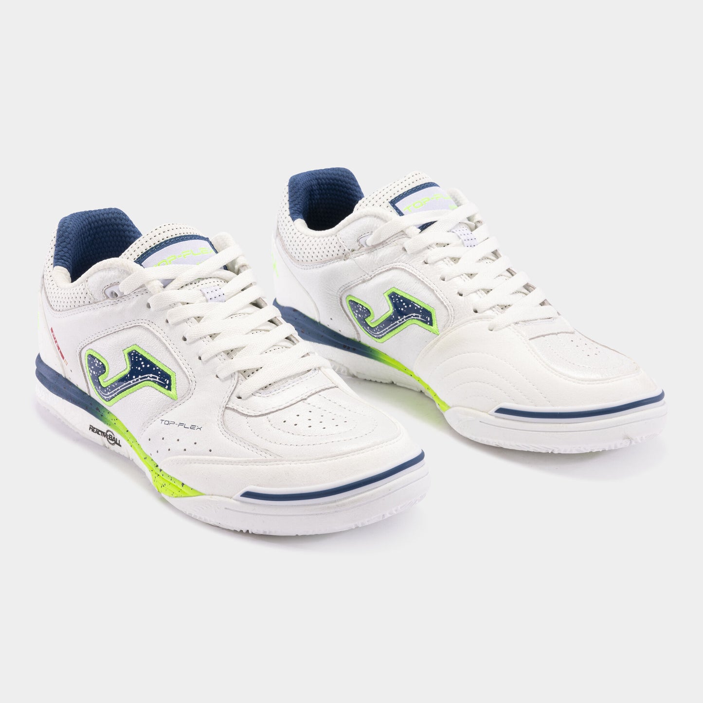 Sapatilhas futsal Top Flex Rebound 24 indoor branco azul