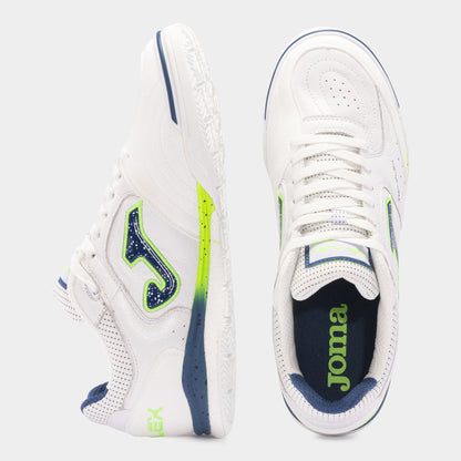 Sapatilhas futsal Top Flex Rebound 24 indoor branco azul